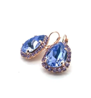 Pendientes de Mariana Santa Lucía Caribbean Life Coll. Elegante tanzanita y provenzal... Foto 1 de 3