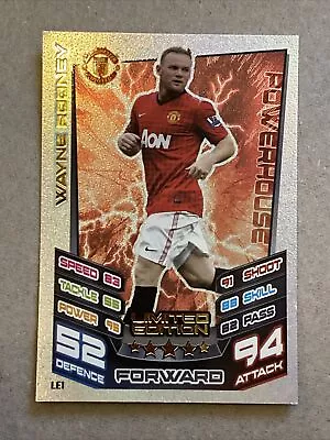 MATCH ATTAX CHAMPIONSHIP 2012/13 12/13 CRAIG BELLAMY LIMITED EDITION LE1 GREAT