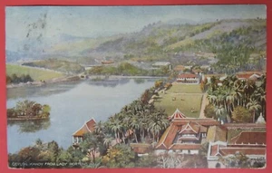 TUCKS OILETTE ANTIQUE VTG CEYLON KANDY FROM LADY HORTONS WALK POSTCARD-SRI LANKA - Picture 1 of 2