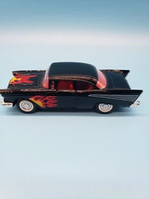 Majorette 57 Bel Air 1:34 Scale Die Cast Measures 6 inches, doors open - Image 1 of 4