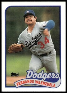 1989 Topps #150 Fernando Valenzuela DODGERS