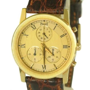 Piaget Haute Complication 18K Gold Ref 14894 Cal 212P Quartz Chronograph Watch - Picture 1 of 12