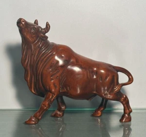 Chinese handmade Natural Boxwood Wood Carving Statue Exquisite Wooden Sculpture - Picture 1 of 8