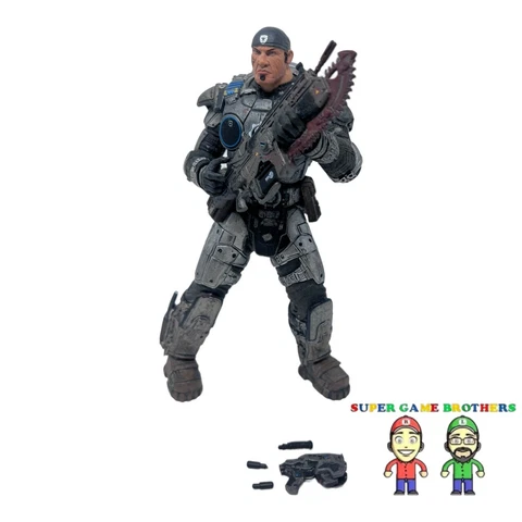 McFarlane Toys, Action Figure, Gears of War 2, Marcus Fenix Loose Cover