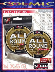 Monofilo mulinello Colmic NXgen Fluotec All Round mt. 150 - Imagen 1 de 1