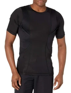 Camisa funda oculta manga corta serie 24-7 para hombre, negra - mediana - Imagen 1 de 2