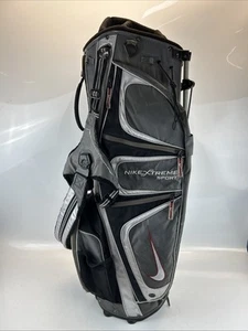 Bolsa de palos de golf Nike Xtreme Sport con soporte 8 vías negra doble correa VER - Imagen 1 de 10