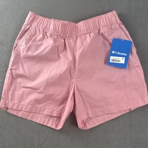 Girls youth Columbia washed out shorts pink size medium 10/12 - Picture 1 of 9