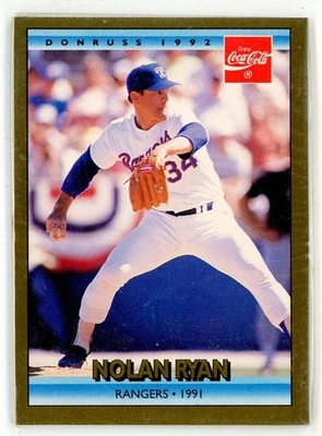 Donruss Leaf Inc 1992 Coca-Cola Nolan Ryan - Paquete Eddie Murray Foto 1 de 2