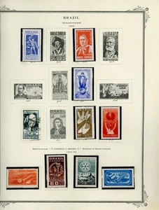 BRAZIL Selections on Scott Specialty Album Page Lot #27 - SEE SCAN - $$$ - Picture 1 of 1