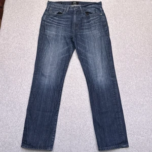 Triumph Motorcycles x Lucky Brand 121 Heritage Slim Jeans Men's 33x32 Blue Denim - Picture 1 of 13