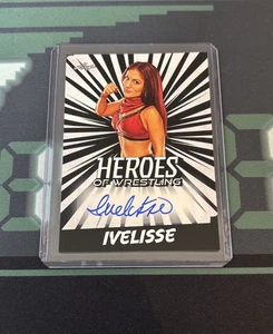 2023 Leaf Heroes of Wrestling Auto Ivelisse Card Autograph #BA-IV1 Auto  - Bild 1 von 2