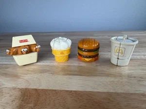 1987-1988 McDonald’s Changeable Transformers Lot Of 4 Vintage Happy Meal Toys - Picture 1 of 24