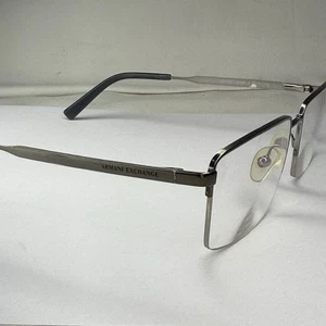 Armani Exchange montatura per occhiali da vista solo AX1027 6088 54-17-140 blu argento - Foto 1 di 8