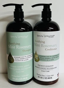 Beauty Untouched ~ Mint Rosmarin stärkendes Shampoo & Conditioner je 32 fl. Oz. - Bild 1 von 2