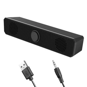 USB Powered Multimedias Small Speaker Long Strips Speaker for Home Notebook - Bild 1 von 8