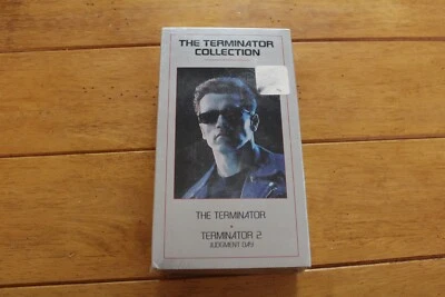 THE TERMINATOR COLLECTION 1 & 2 VHS BOX SET [NEW SEALED] LIVE WATERMARK - Image 1 of 4