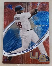 2004 FLEER E-X ESSENTIAL CREDENTIALS NOW TORII HUNTER  5/21 MADE 