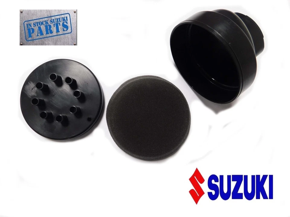 Nuevo limpiador de elementos de filtro de aire genuino OEM Suzuki y caja de carcasa JR 50 R  Foto 1 de 3