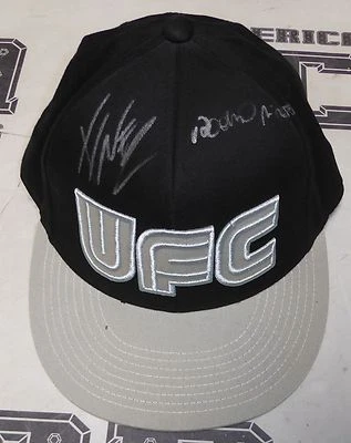 Fabricio Werdum & Antonio Rodrigo Nogueira Signed Official UFC Hat PSA/DNA COA - Image 1 of 4