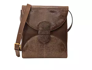 *Rare* Yves Saint Laurent Shoulder Bag Leather Purse Brown YSL Vintage Authentic - Picture 1 of 24
