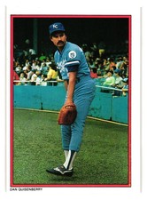 1984 Topps #38 Dan Quisenberry 1984 All-Star Set Collector's Edition