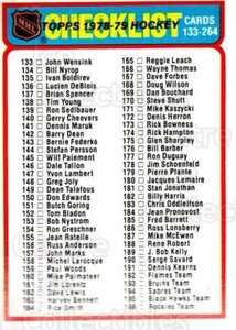 1978-79 Topps #259 Checklist - Picture 1 of 1