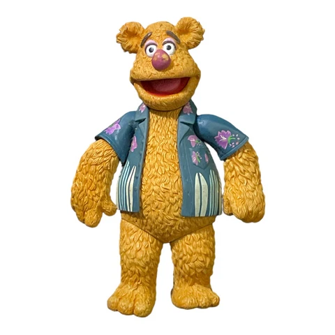 The Muppet Show 25 Years  Vacation Fozzie Bear Figure 5.75" Cover