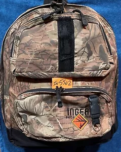 Ingear Back Country Camo Rucksack mit gepolstertem Nylonrücken, Riemen & Boden IN5502 - Bild 1 von 9