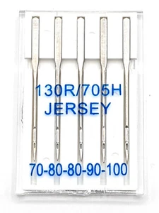 Nähmaschinennadeln System 130R/705H JERSEY Nr. 70-100 / Flachkolben  - Bild 1 von 1