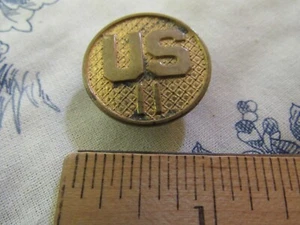 Vtg. Post WWI ? US Army 11 Regiment ? Colar Disc Screwback - Picture 1 of 5