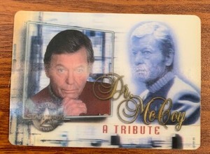 2000 Skybox Star Trek Cinema 2000 Dr. McCoy Tribute #M9 Free Shipping