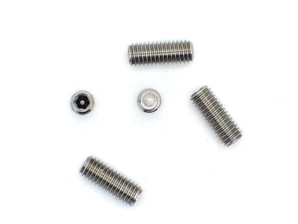 5x Madenschrauben M3x8, Inbus 1,5 EDELSTAHL A2 (Schraube,V2A,Made,Stellring)Nr.7 - Bild 1 von 1
