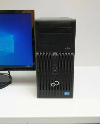 Fujitsu ESPRIMO PC 256GB Neu SSD 8GB i5 Quad 3,0GHz Windows 10 Pro 64Bit DVI DVD - Bild 1 von 4