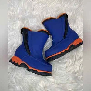 Lands End winter snow/rain boots for little boys size 5 infant - Picture 1 of 13