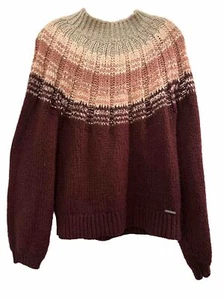 Abercrombie Multicolor Mockneck Pullover Damen L - Bild 1 von 5