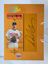 2005 Donruss Leather & Lumber Base Cuts /256 Dave Gassner #LC-158 RC Auto Twins