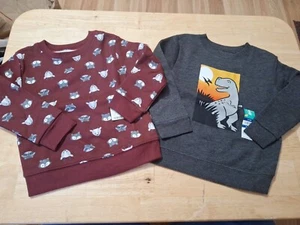 2 New Boys Size 24 Month Sweatshirts By Garanimals - Picture 1 of 3