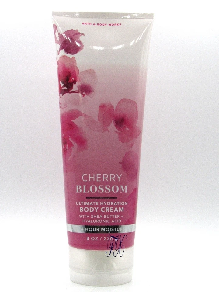 BATH & BODY WORKS CHERRY BLOSSOM BODY CREAM 8 OZ - Image 1 of 1