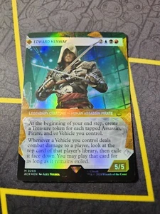 Edward Kenway - Mythic Textured Foil - Assassin's Creed - Magic The Gathering - Bild 1 von 1