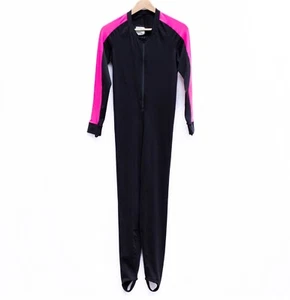 One Piece Trainingsanzug Sportanzug Overall Damen Größe L schwarz rosa Speed Skating - Bild 1 von 8