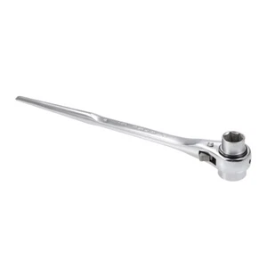 19x24mm Hexagon Scaffold Podger Ratchet Spanner Ratcheting Socket Wrench 1Pcs - Picture 1 of 5