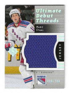 2007-08 Ultimate Collection Ultimate Debut Threads #DTMS Marc Staal Jersey /200