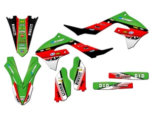 2019-2023 KX 450 RICOCHET Green Senge Graphics Kit Compatible with Kawasaki - Bild 1 von 10