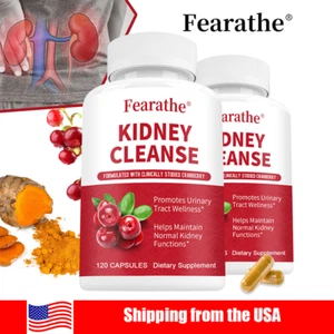 Kidney Cleanse Capsule Body detoxification Healthy kidney function 120 capsules - Picture 1 of 10
