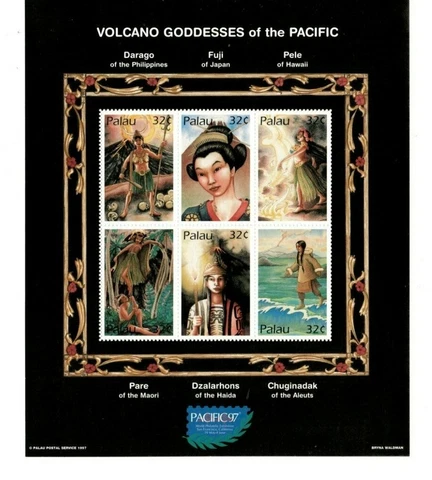 Palau - 1997 - Pacific - Sheet of Six - MNH Cover