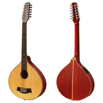 Guitarra Bouzouki, 12 cordas Bouzouki com equalizador (12 cordas) - Imagem 1 de 4