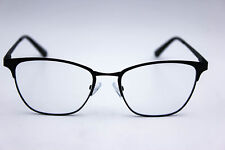 Capri Fx111 Black Cat Eye Eyeglasses Frames 52-17-140