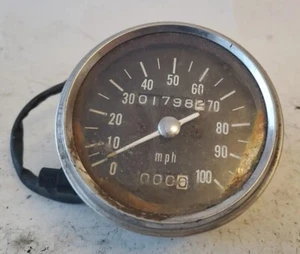 HODAKA ACE 100B 100 B SPEEDO GAUGE SPEEDOMETER - Picture 1 of 11