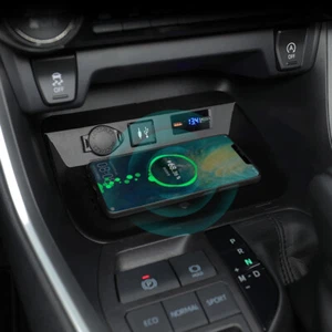 for Toyota RAV4 2019-2024 Center Console Wireless Charger 15W Charging - Picture 1 of 8